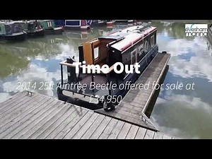 Time Out a 25ft Narrowboat offered for sale at £34,950