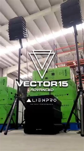 ¡Ordena Vector 15 Advanced en Mercado Libre! 🔥 600W RMS para un sonido limpio y envolvente 🔊 Satélites subwoofer que se sienten en cada beat. 👉 https://bit.ly/Vector15AdvMercadoLibre | Alienpro
