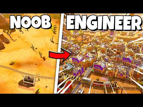 Engineering a THRIVING mining city in Steamworld Build!