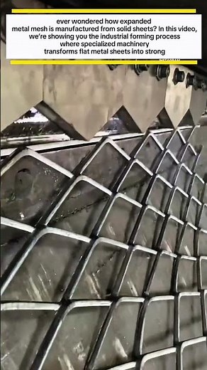 Expanded Metal Mesh Production – Industrial Forming Process Explained