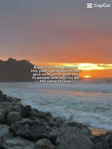 Biggest lesson I’ve learned recently