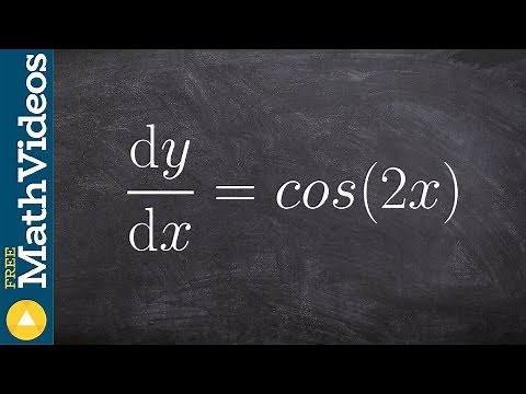 Solve the general solution for differentiable equation with trig