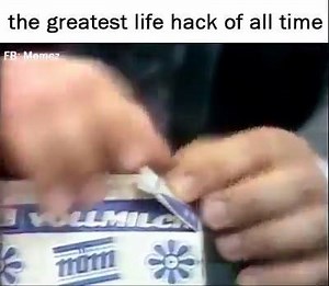 1.7M views · 16K reactions | How to open a milk carton | The Trending Network | Facebook