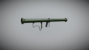Bazooka M20 - Download Free 3D model by Melvin Stubbe (@MelvinEbbuts)