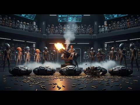 The Alien Ridiculed Human Guns —One Burst Turned Laughter Into Silence | HFY | Sci-Fi Reddit Stories