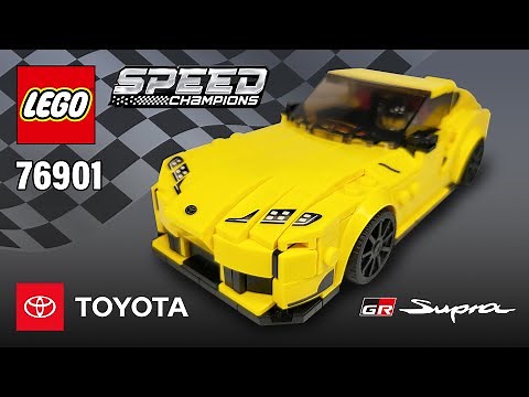 LEGO® Speed Champions Toyota GR Supra (76901)[299 pcs] Building Instructions | Top Brick Builder