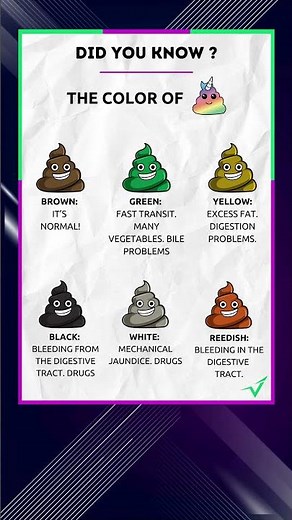 The Color of Your Poop – What It Says About Your Health!