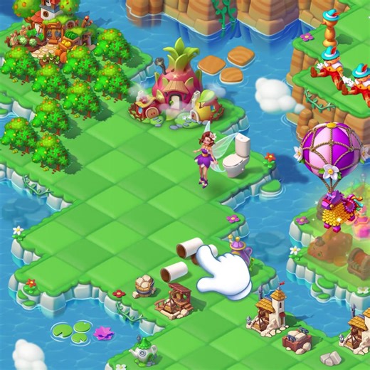 ✨Download and enjoy the magical world!✨ | Fairyland: Merge & Magic