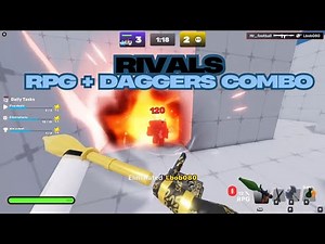 ROBLOX RIVALS: RPG + DAGGERS COMBO!!