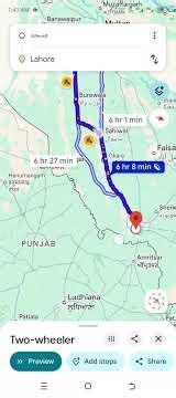 how to use Google map on mobile