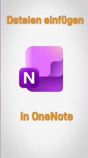 🤩 OneNote: Dateiausdruck einfügen! #onenote