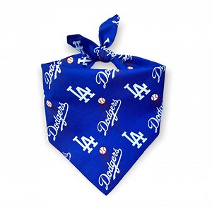 Los Angeles Dodgers Dog Bandana (standard Tie-on Bandana) We Also Have Cat Bandanas! Three Different Dog Bandana Styles to Choose From - Etsy