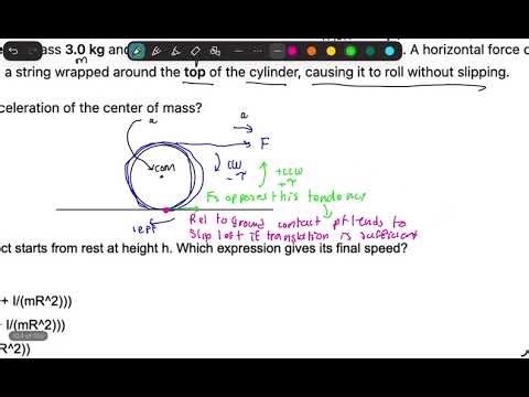 Unit 5: Rotational Motion MCQ | AP Physics 1