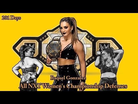Raquel Gonzalez All NXT Women’s Championship Defenses | Mr WWE Fan |