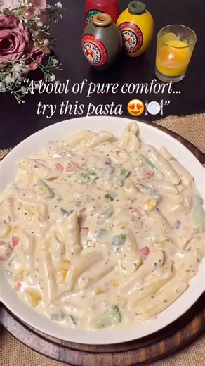No Fail White Sauce Pasta Recipe | Super Creamy