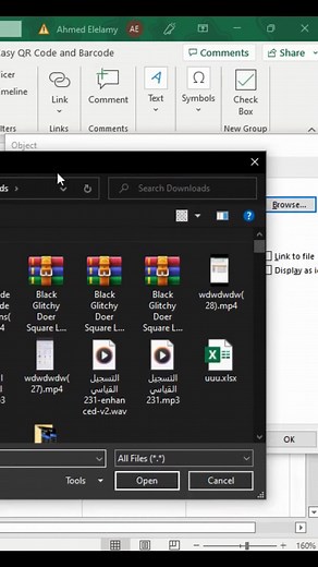229K views · 2K reactions | اضافة ملفات داخل شيت الاكسيل #tutorials #اوفيس #اكسل #excel #exceltips #اكسبلور | المحاسب الشاطر | Facebook