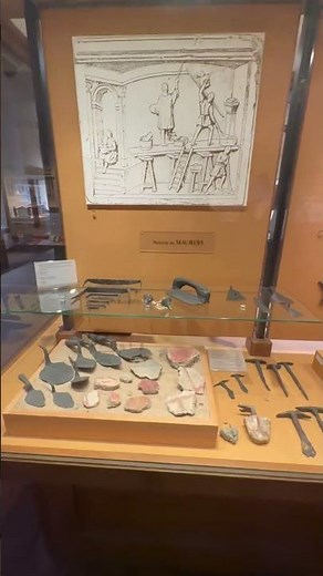 Tools of Roman masons Römerkastell Saalburg #museum
