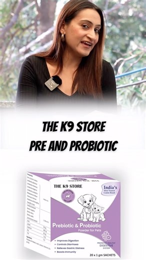 The K9 Store on Instagram: "The K9 Store Prebiotics & Probiotics for Dogs & Cats - Dog Gut Health Supplement - Dog Diarrhea Medicine - Pro Belly for Dogs Gut - Dog Supplement Powder - Probiotic for Cat - 10 SACHETS #dogs #thek9store #letstalkk9 #namitaology #amazonindia"