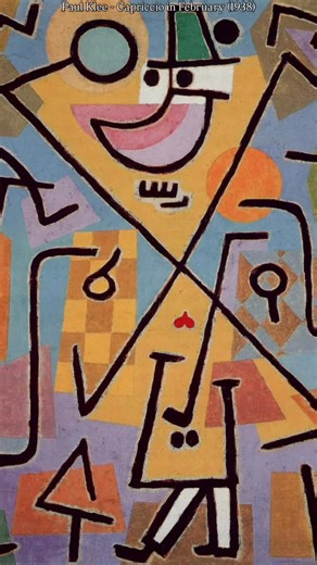 Contemporary art on Instagram: "Paul Klee - Capriccio in February (1938) #paulklee #klee"