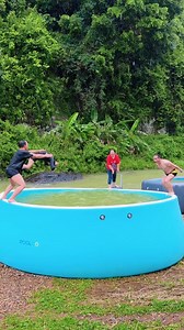 Big space. Big fun. 💦☀️ The IPOOLGO 16.5×5ft inflatable pool turns any backyard into a private oasi 🏊‍♀️🏊‍♀️🏊‍♀️.....#ipoolgo #ipoolgopool #ipoolgoswimmingpool #ipoolgoo #inflatablepool #inflatableswimmingpool #inflatableicebath #portablepool #giantpool #pooldesign #fyp | The Best Ipoolgo Inflatable Pool & Spa tub