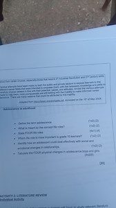 Define the term adolescenceWhat is meant by the concept life r... | Filo