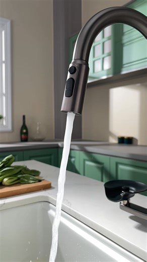 🔹 Innovation Meets Convenience 💧 This high-pressure faucet with cup washer transforms your sink into a smart cleaning station. #KitchenInnovation #HomeDesign #FaucetGoals #KitchenGadget #LuxuryLiving | Home Kitchen Supplies