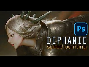 Dephanie - speed painting (Time-lapse)