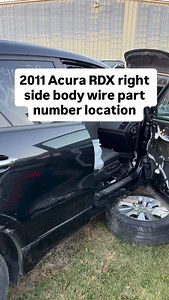 2011 Acura RDX passenger side body floor wire harness part number 32160-STK-A41 location on car  Used auto parts, serving #Chicagoland locally and shipping nationwide #junkyard #usedautopartschicago #carrepair | Rebuiltcars Used Auto Parts | Facebook