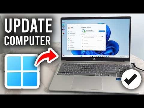 How To Update Windows 11 Laptop Computer - Update Drivers & System