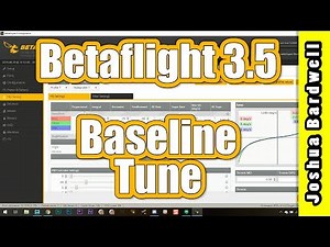 Betaflight 3.5 Baseline PID Tune | NO BLACKBOX DANG IT
