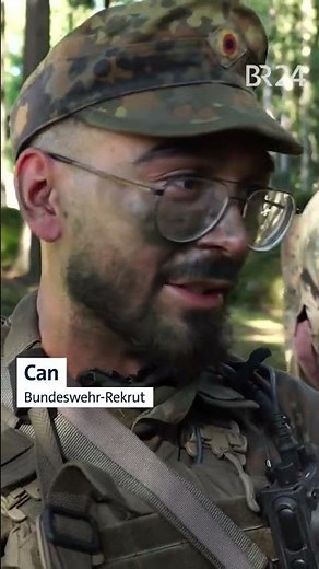 So hart ist die Basisausbildung der Bundeswehr | BR24 #Shorts