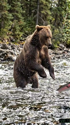 Grizzly Bear's Epic Salmon Hunt