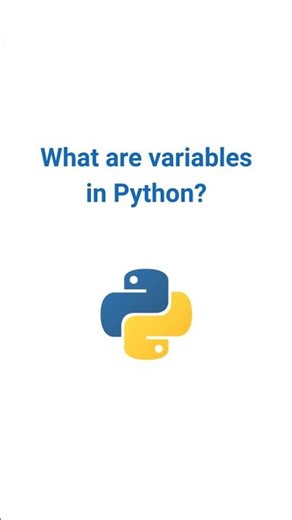 Python Variables Explained Simply 🔥
