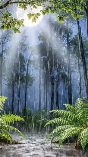 🌧️ Cozy Forest Rain Sounds 🌲 Deep Sleep ASMR for Relaxation, Stress Relief & Calm Nights 😴