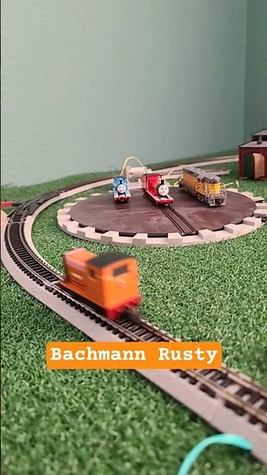 Bachmann Rusty on the N Scale Layout