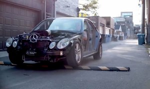 What happens when you go over speed bumps