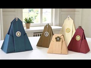 Crafting Personalized Gift Bags * How to Make DIY Creative Paper Craft for Presents * Origami