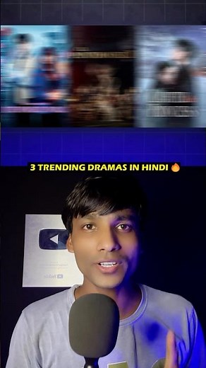 3 Trending Dramas in Hindi dubbed 🔥 On MX Player, Netflix #shorts