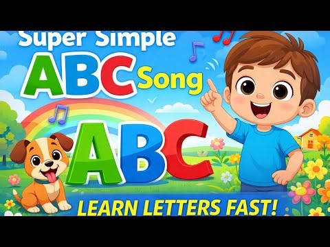 Super Simple ABC Song | Learn Letters Fast