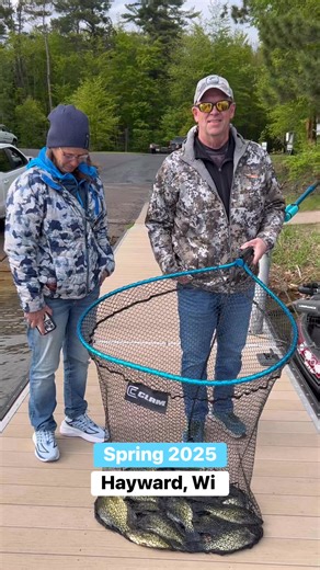 November 2025 a look back to this Spring 2025 here in Hayward, Wi with clients Deb and Chad on board just catching Crappies one after another! Just love fishing them Crappies! #Hayward, Wi #Fish Crazed Guiding | Fish Crazed Guiding | Facebook
