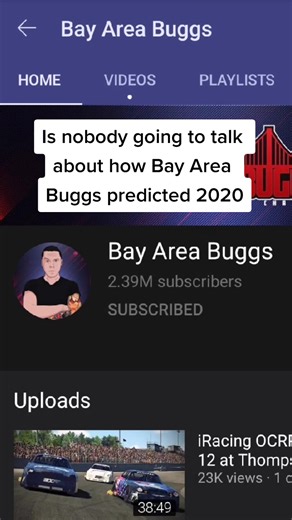 How did Bay Area Buggs predict 2020