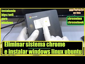 como instalar windows 10 en chromebox pc cpu instalar windows 11 en laptops chromebook