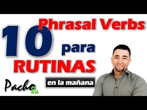 🔴 10 Common Phrasal Verbs in Your Daily Routine in English in 1st and 3rd Person - Examples and C...