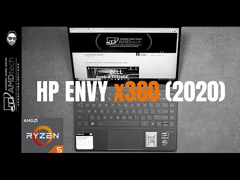 HP Envy x360 with Ryzen 5 4500U: Unboxing & First Look
