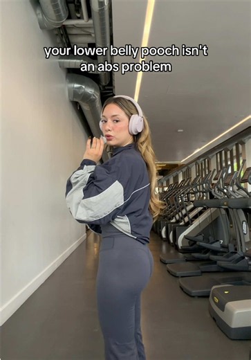 how to lose lower belly pooch without crunches: you can't spot reduce it, you build a full split around it and let body fat drop. #ladderpartner #losefatgainmuscle #losefat #bodyrecomposition #workoutsplit