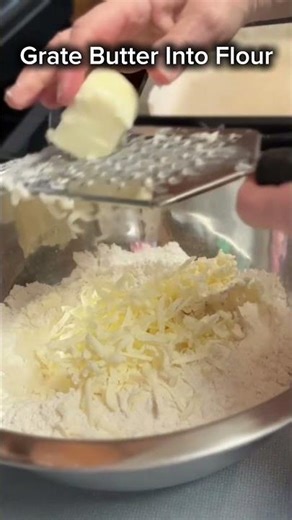 Grate Butter for Perfect Biscuits