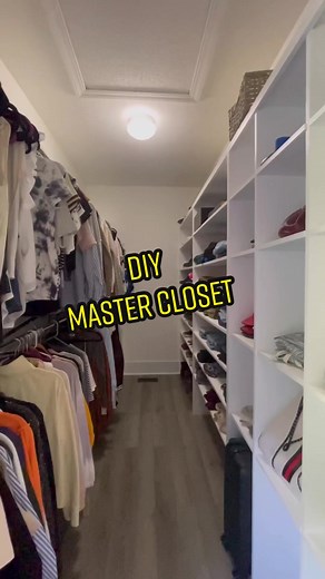 Budget-Friendly DIY Master Closet Ideas