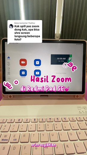 Fitur-fitur Zoom Redmi Pad SE: Review & Cara Best Share Screen