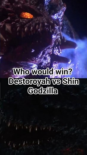 Destoroyah vs Shin Godzilla – Who Would Win? | Kaiju Battle Analysis (4K HDR No Commentary)