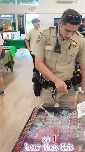 Cop Hilariously Pranks Pokemon Vendor at Card Show! #pokemoncards #pokemontcg #pokemon